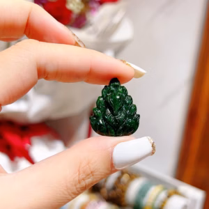 Charm Hồ Ly Chúa Ngọc Cẩm Thạch Sơn Thủy Thiên Nhiên Vip - Thắng Giang