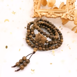 Vòng Tay Trầm Hương Tốc Thiên Nhiên Phối Mèo Thần Tài Chiêu Tài Lộc - Thắng Giang