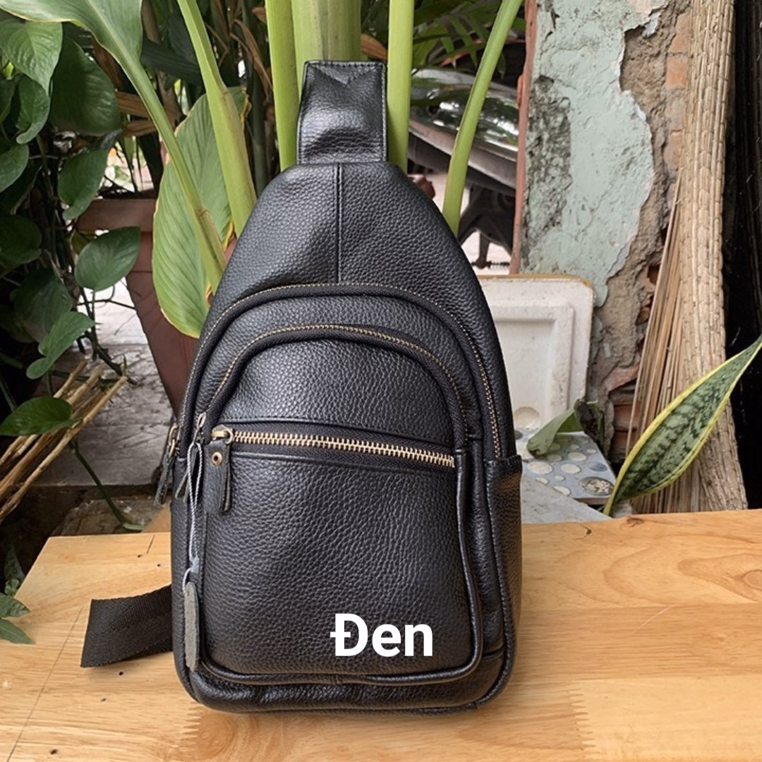 Túi Đeo Chéo Da Bò Thật Phong Cách Nam Tính Thiết Kế Hiện Đại Cb03Tl - Zinpro - Ảnh 4