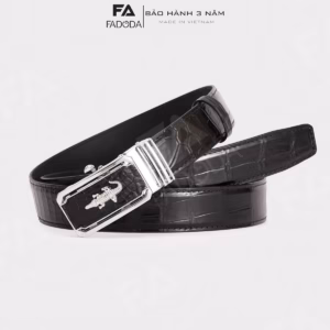 Thắt Lưng Da Cá Sấu Thật Fcb02Bd Dây Ghép Bản Rộng 3.5 Cm - Fadoda