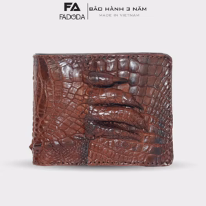 Ví Móng Chân Da Ca Cá Sấu Fcw03Mc- Fadoda
