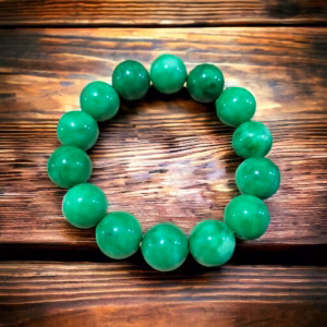 Vòng Tay Nam Ngọc Cẩm Thạch Sơn Thủy Size Hạt 12 Ly - Thắng Giang