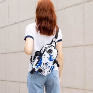 Túi Đeo Chéo Họa Tiết Unisex Thời Trang (Tặng Kèm Móc Khóa Phi Hành Gia) - Minh Ngọc