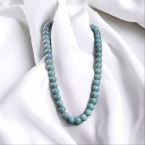 Chuỗi Vòng Cổ Ngọc Cẩm Thạch Malay 8 Ly - Thắng Giang