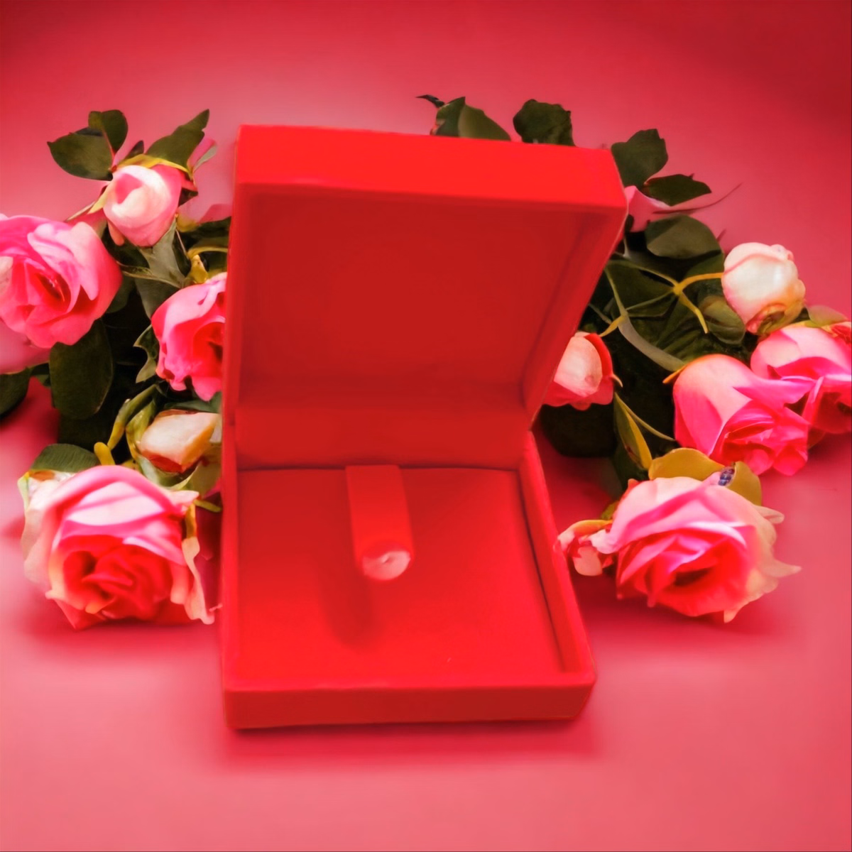 Hộp Nhung Cao Cấp Mặt Gỗ Đựng Trang Sức - Thắng Giang - Ảnh 4