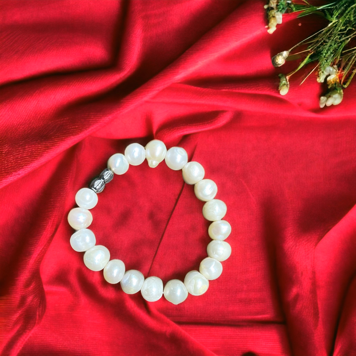 Vòng Tay Ngọc Trai Nuôi Nước Ngọt Thiên Nhiên 8 Ly - Thắng Giang