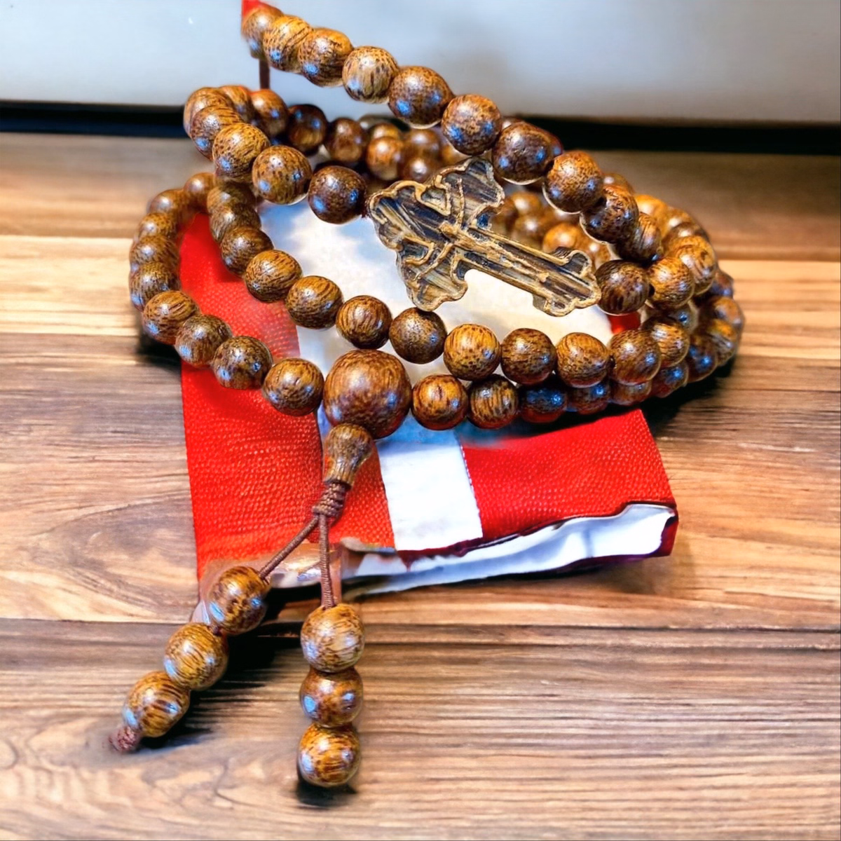 Vòng Tay Trầm Hương Tốc Phối Thánh Giá - Thắng Giang - Ảnh 6