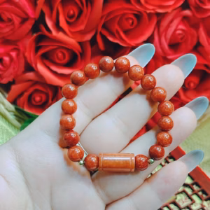 Vòng Tay Lu Thống Ngọc Cẩm Thạch Huyết - Thắng Giang