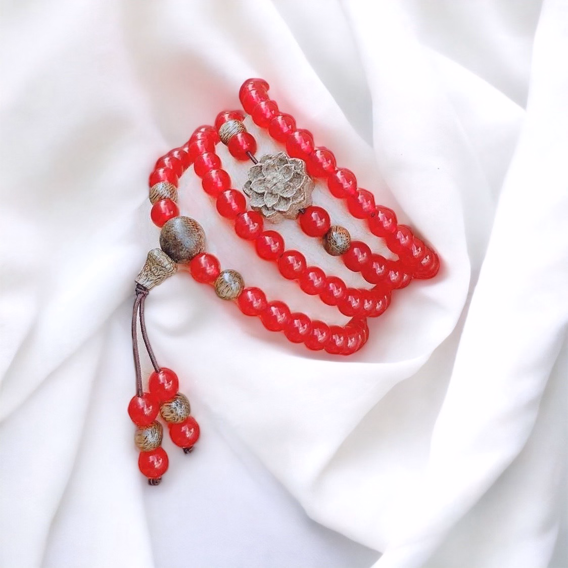 Vòng Tay Đá Thiên Nhiên Phối Sen Trầm Tốc - Thắng Giang - Ảnh 9