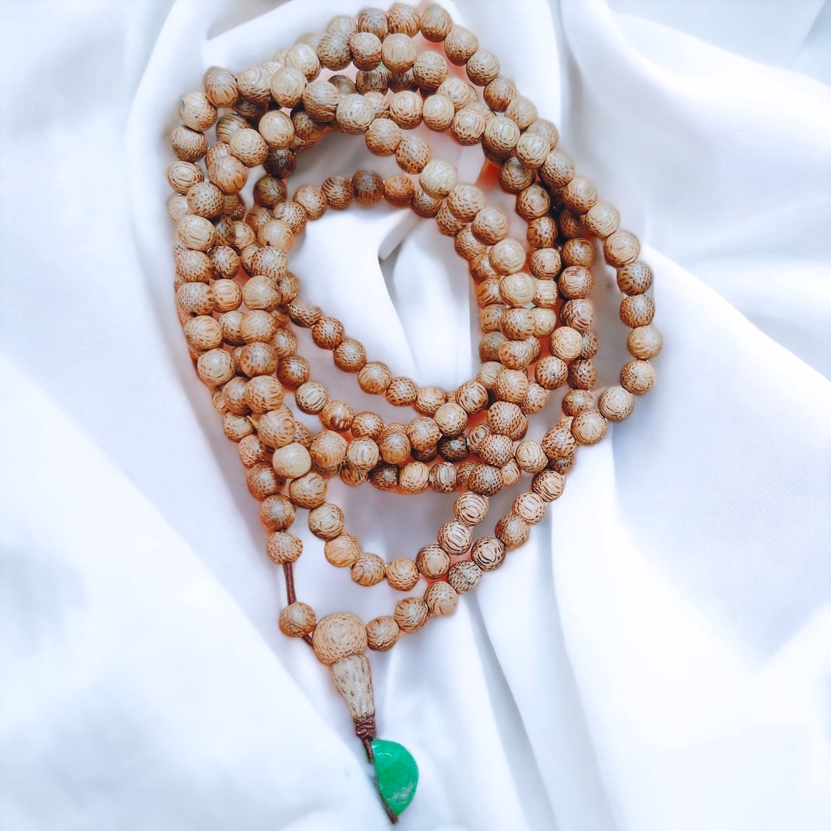 Vòng Tay Trầm Hương Tốc Size 4 Ly Phối Điếu Cẩm Thạch Thiên Nhiên 216 Hạt - Thắng Giang - Ảnh 4