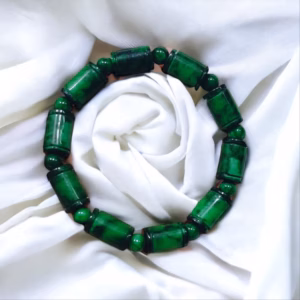 Vòng Tay Nam Lu Thống Đốt Trúc Ngọc Cẩm Thạch Sơn Thủy Thiên Nhiên - Thắng Giang