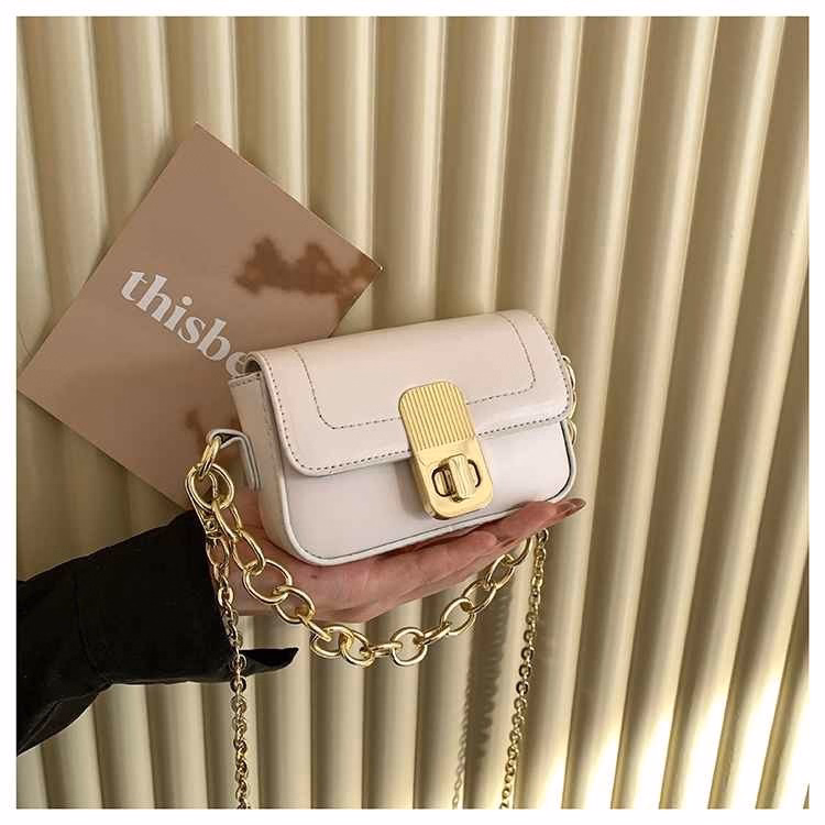 Túi Xách Nữ Mini Đeo Chéo Đeo Vai Cao Cấp Đi Làm Đi Chơi, Khóa Xoay Đẹp Sang Chảnh T096 - Trùm Sỉ Vn - Ảnh 9