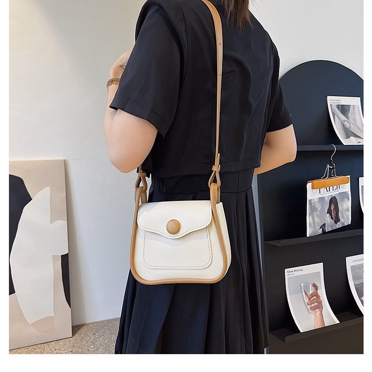 Túi Xách Nữ Đeo Chéo Cổ Điển Nút Tròn Khóa Nam Châm T038 - Trùm Sỉ Vn - Ảnh 4