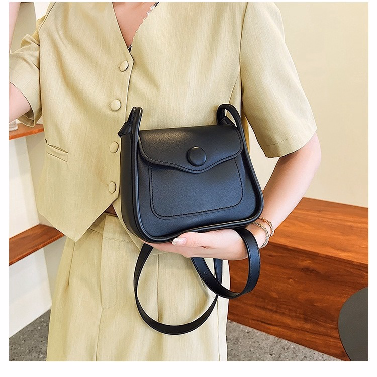 Túi Xách Nữ Đeo Chéo Cổ Điển Nút Tròn Khóa Nam Châm T038 - Trùm Sỉ Vn - Ảnh 8