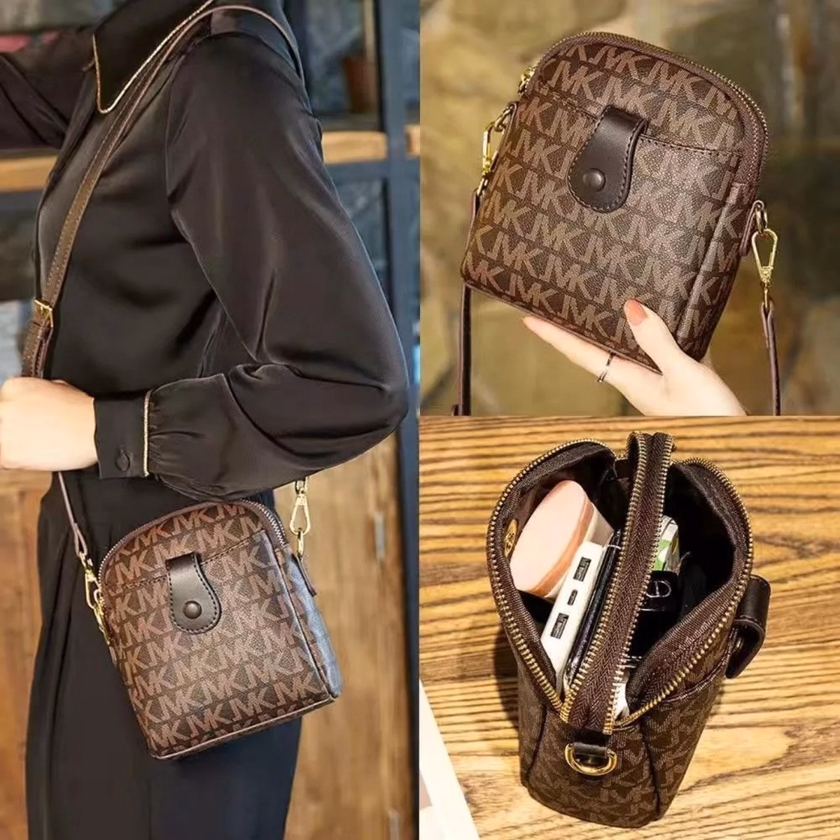 Túi Xách Nữ Đeo Chéo Đựng Điện Thoại Nhiều Ngăn Wh379 - Winnie House