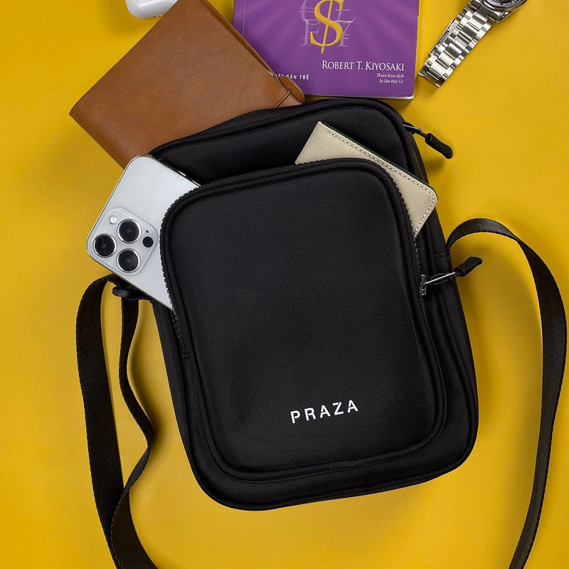Túi Đeo Chéo Nam Nữ Có Chống Sốc Cho Ipad Mini Và Chống Trượt Nước Cao Cấp Dc138 - Praza - Ảnh 8