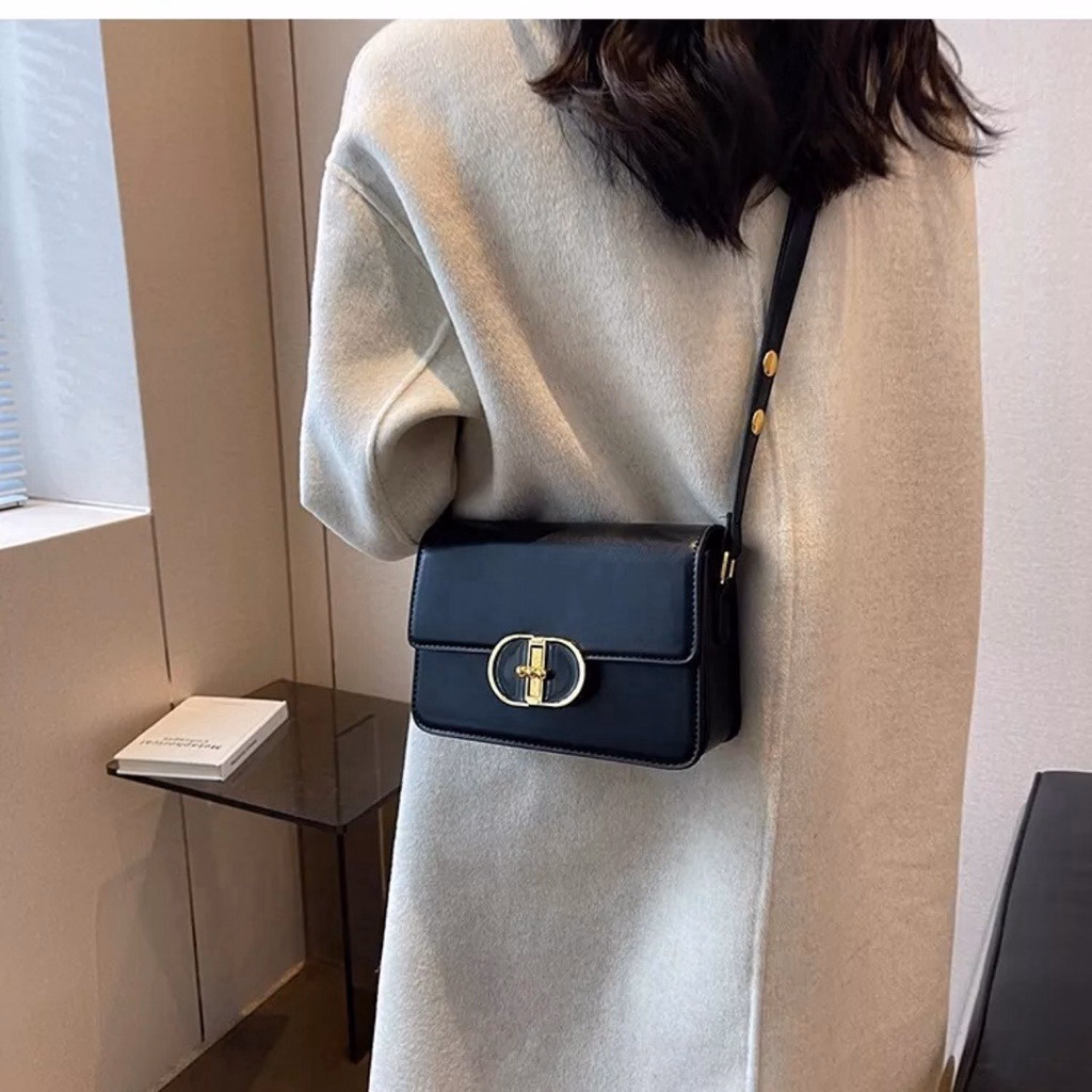 Túi Xách Nữ Đeo Vai Khóa Kính Xoay Đẹp Wh15 - Winnie House - Ảnh 3