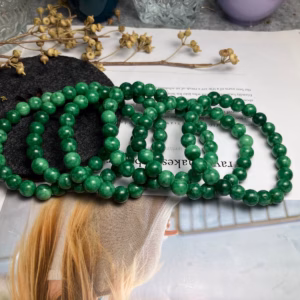 Vòng Tay Ngọc Cẩm Thạch Sơn Thủy 10 Ly - Thắng Giang