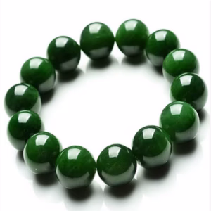 Vòng Tay Nam Thạch Anh Màu Ngọc Bích 14 Ly - Thắng Giang