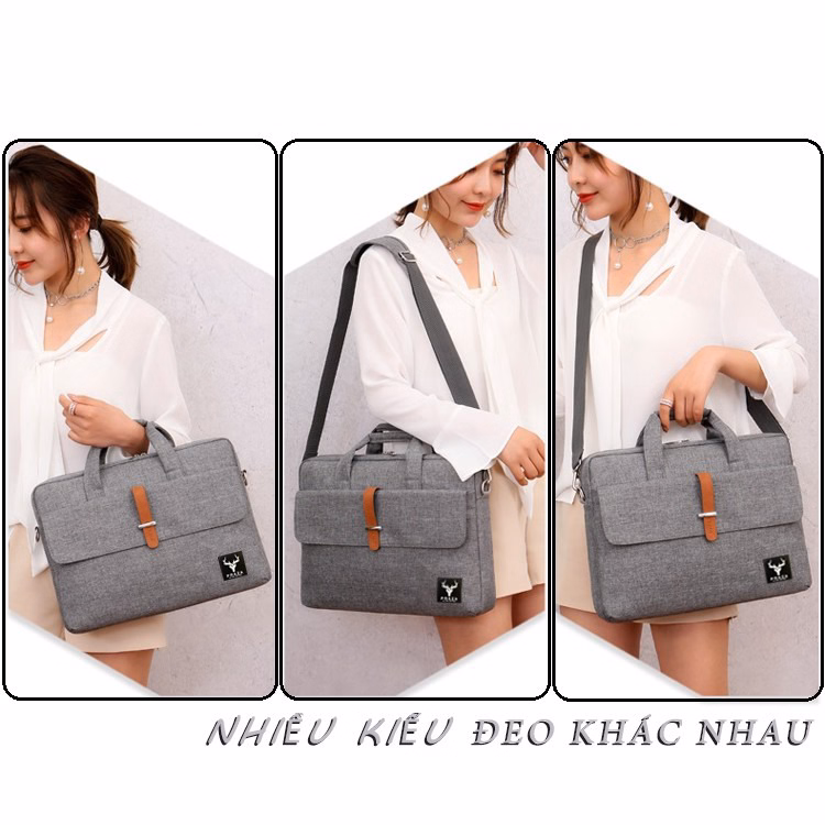 Túi Xách Laptop Nam Nữ Công Sở 15.6 Inch Tx089 - Praza - Ảnh 7