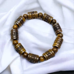 Vòng Tay Nam Trầm Hương Tốc Thiên Nhiên Khắc - Thắng Giang