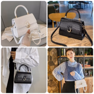 Túi Xách Nữ Khóa 0 Vân Rắn Đơn Giản Dễ Phối Đồ Wh18 - Winnie House