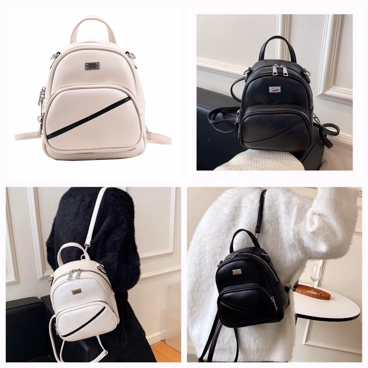 Balo Nữ Đẹp Da Mềm Cá Tính Siêu Xinh Wh60, W42 - Winnie House