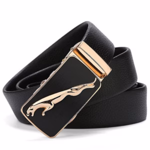 Thắt Lưng Nam Da 2 Lớp Cao Cấp Khóa Tự Động Vàng Kim - Namistore