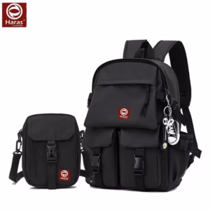 Combo Balo Ulzzang Và Túi Đeo Mini Tiện Lợi Hr284Hr0281- Haras