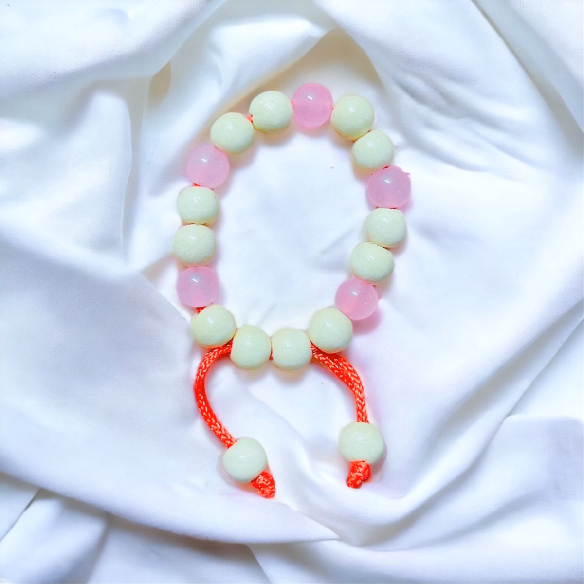 Vòng Tay Dâu Tằm Cành Phối Đá Thạch Anh Hồng Thiên Nhiên - Thắng Giang - Ảnh 3