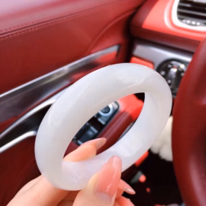 Vòng Tay Đá Onyx Marble Thiên Nhiên Bản Hẹ - Thắng Giang