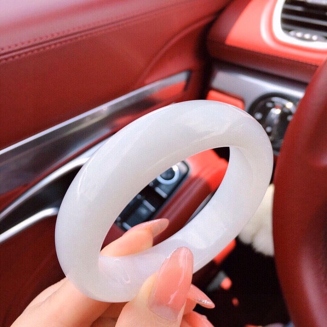 Vòng Tay Đá Onyx Marble Thiên Nhiên Bản Hẹ - Thắng Giang