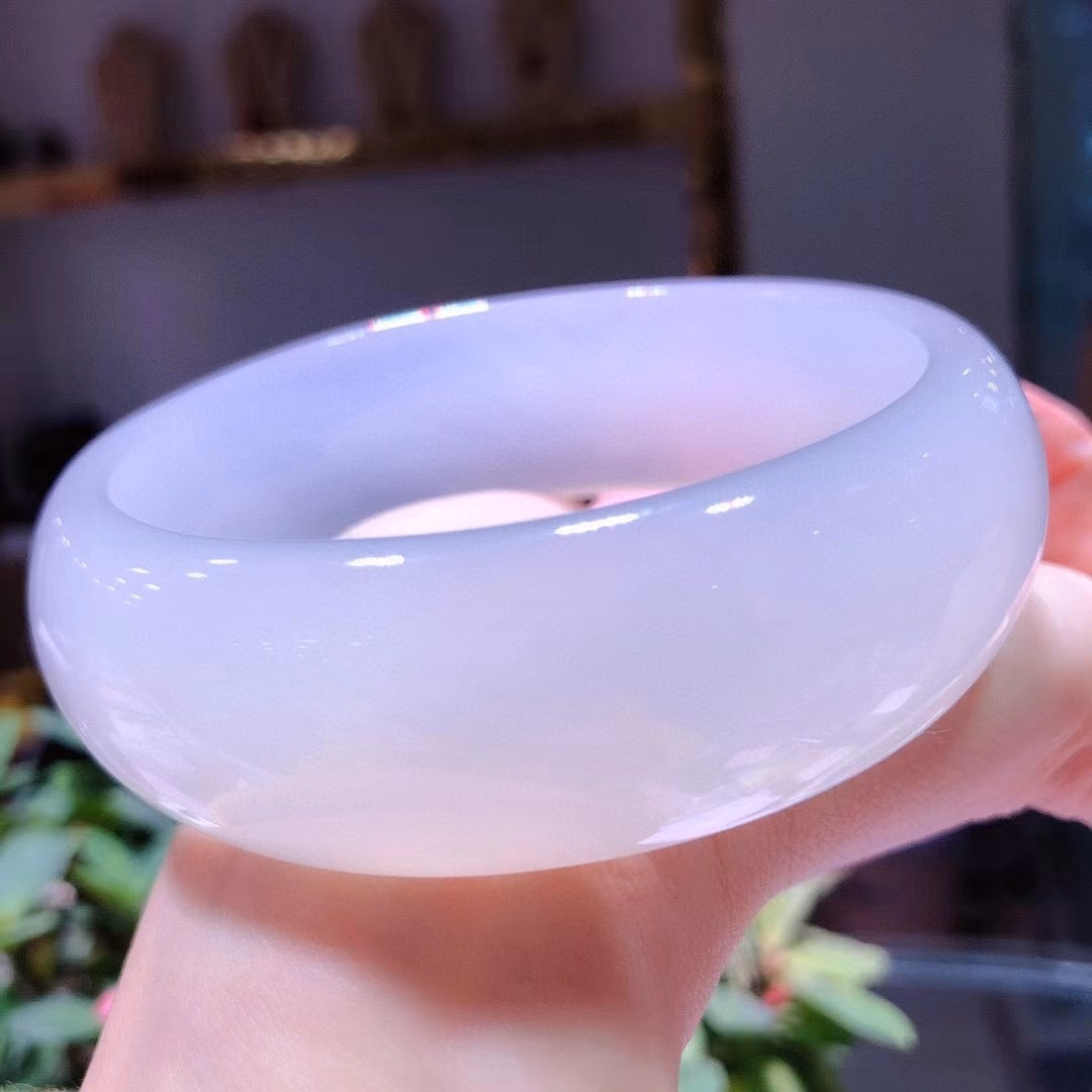 Vòng Tay Đá Onyx Marble Thiên Nhiên Bản Hẹ Cao - Thắng Giang - Ảnh 5