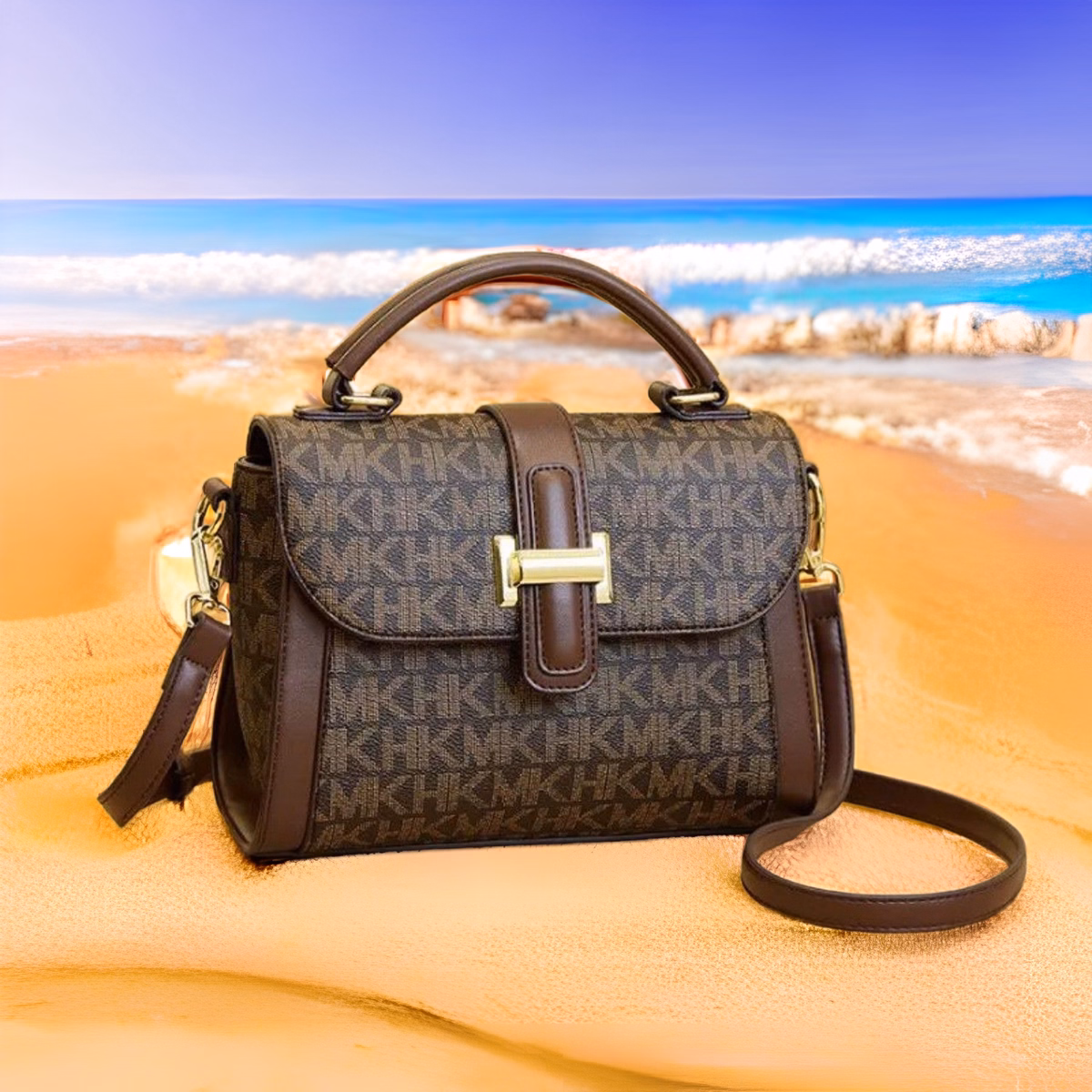 Túi Xách Nữ Mk Phiên Bản Mới Size 24 Sang Trọng Wh13 - Winnie House - Ảnh 2