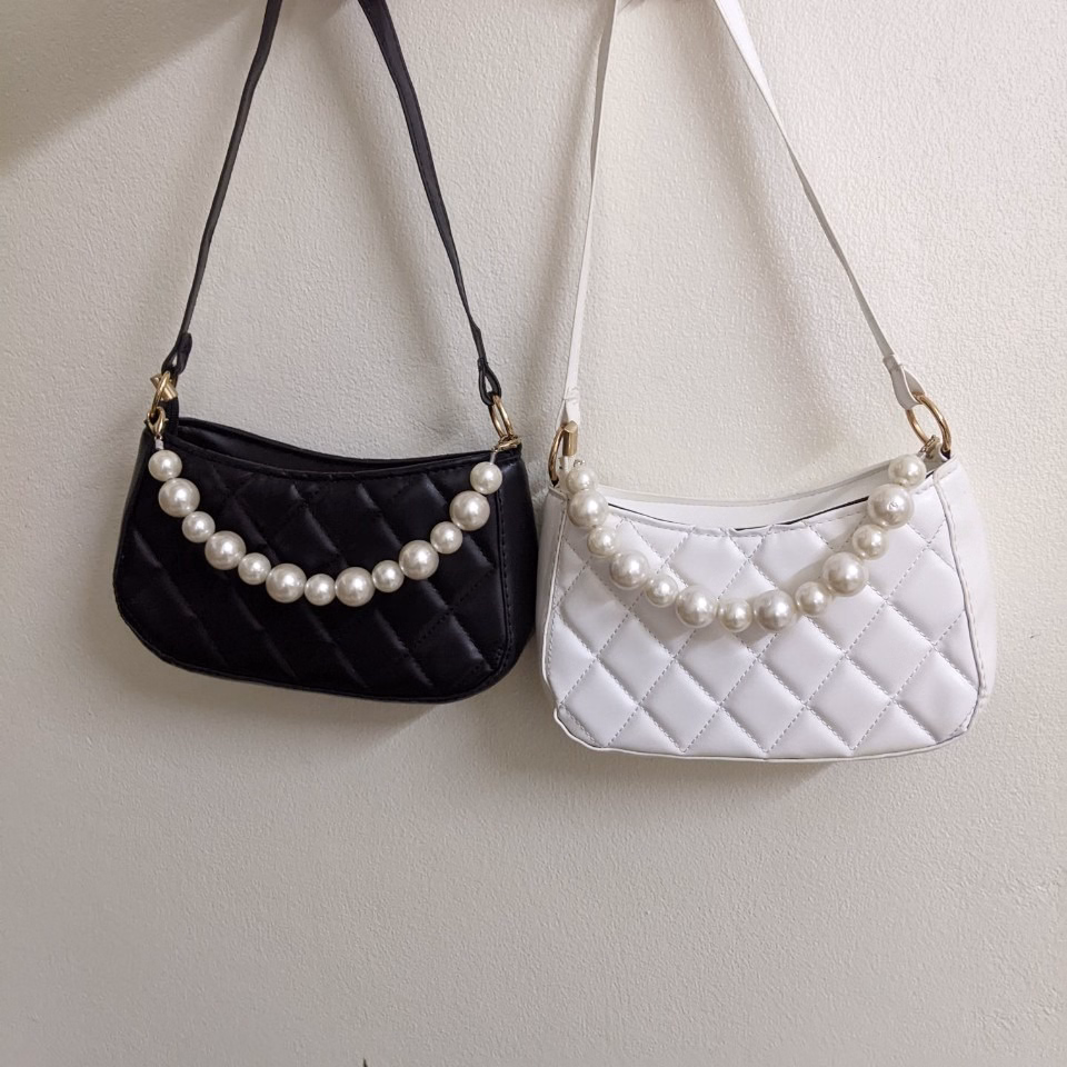 Túi Xách Nữ Đeo Vai Dây Ngọc Cao Cấp Da Lì Size 20 T004 - Trùm Sỉ Vn - Ảnh 8