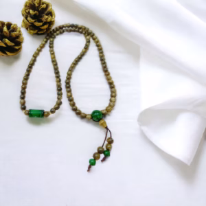 Vòng Tay Trầm Hương Tốc Phối Lu Cẩm Thạch - Thắng Giang