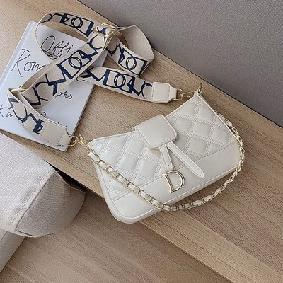 Túi Đeo Chéo Chữ R Và D Cao Cấp Chần Trám 2 Dây Size 20 T081 - Trùm Sỉ Vn - Ảnh 7