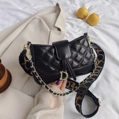 Túi Đeo Chéo Chữ R Và D Cao Cấp Chần Trám 2 Dây Size 20 T081 - Trùm Sỉ Vn - Ảnh 4