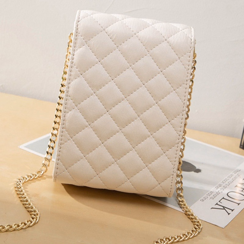 Túi Đeo Chéo Cao Cấp Đựng Điện Thoại Mini Da Chần Trám T087 - Trùm Sỉ Vn - Ảnh 5