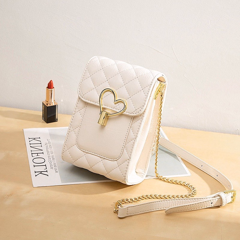 Túi Đeo Chéo Cao Cấp Đựng Điện Thoại Mini Da Chần Trám T087 - Trùm Sỉ Vn - Ảnh 2