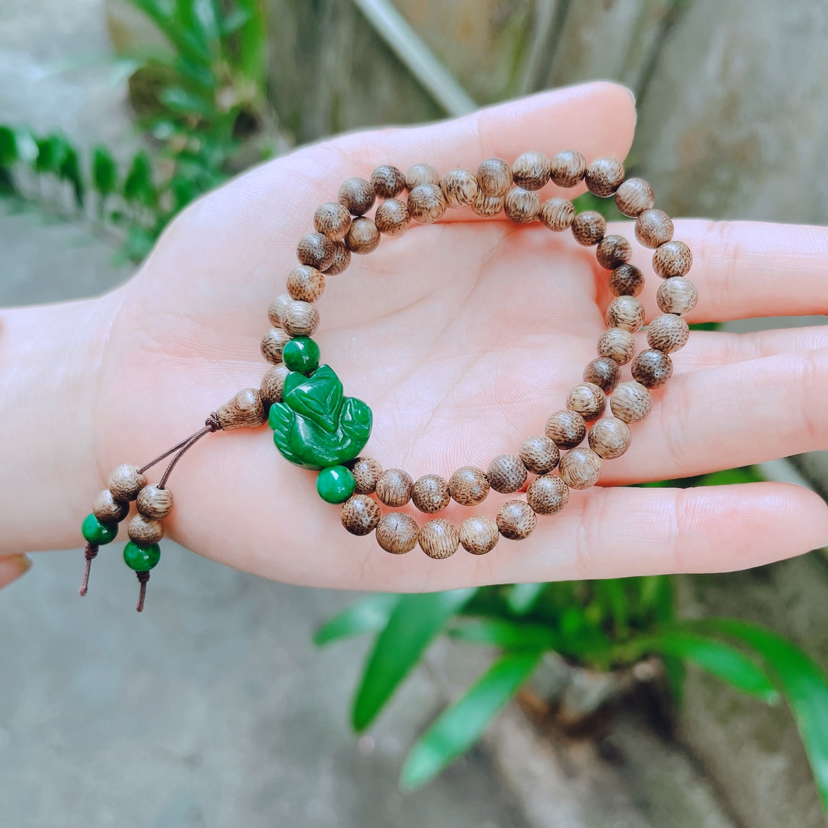 Vòng Tay Trầm Hương Tốc Phối Hồ Ly Cuấn Hai - Thắng Giang - Ảnh 3