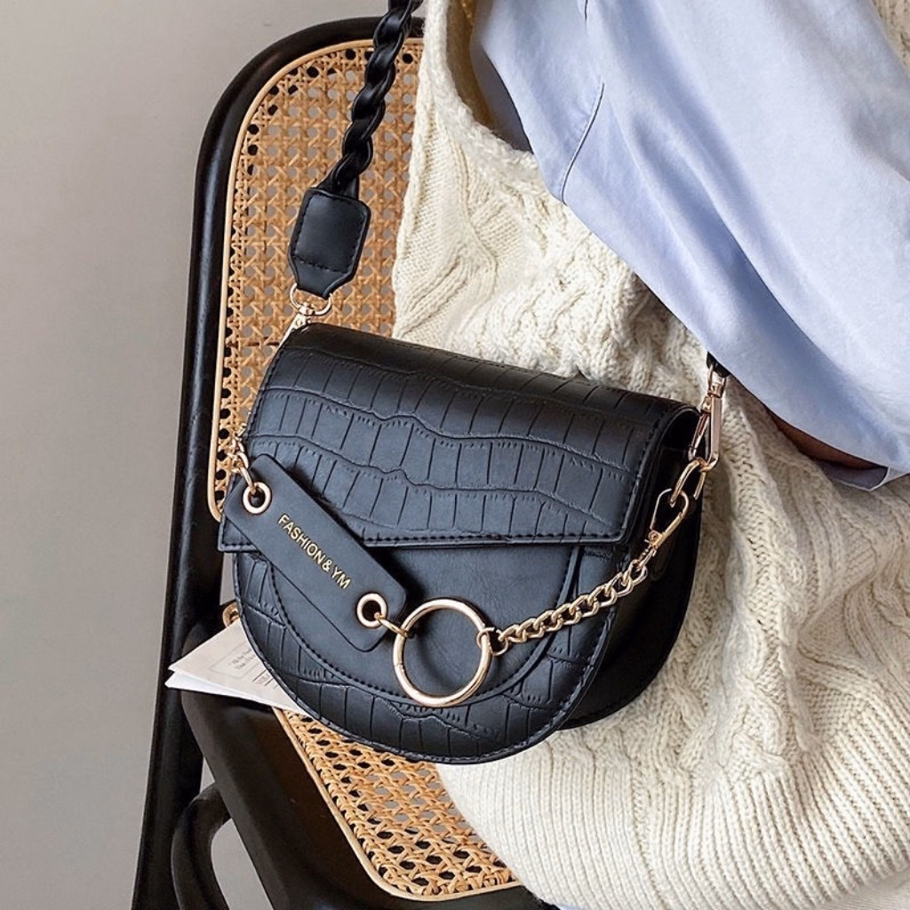 Túi Xách Túi Đeo Chéo Dập Vân Cao Cấp Size 22 T091 - Trùm Sỉ Vn - Ảnh 5