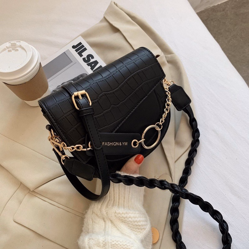 Túi Xách Túi Đeo Chéo Dập Vân Cao Cấp Size 22 T091 - Trùm Sỉ Vn - Ảnh 2