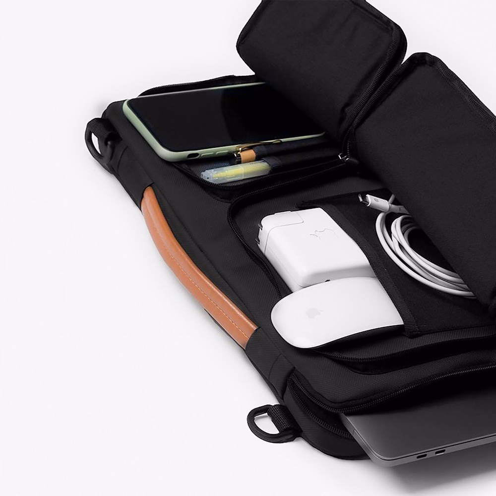 Túi Chống Sốc Laptop Macbook Chất Vải Oxford Chống Nước Cao Cấp Tx097 - Praza - Ảnh 4