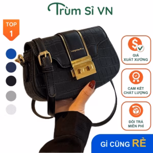 Túi Đeo Chéo Nữ Đeo Vai Xách Tay Cao Cấp Vân Cá Sấu Size 20 T113 - Trùm Sỉ Vn