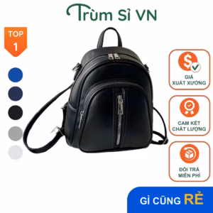 Balo Mini Thời Trang Nữ Cao Cấp Size 24 B010 - Trùm Sỉ Vn