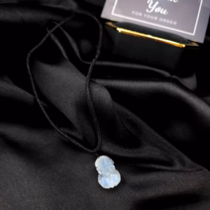 Dây Chuyền Tì Hưu Đá Moonstone Mặt Trăng Thiên Nhiên - Thắng Giang