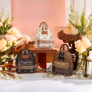 Balo Mini Xinh Xắn Họa Tiết Cổ Điển Thời Trang Wh42- Winnie House