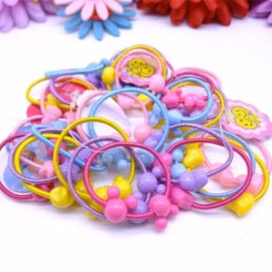 Set 50 Dây Buộc Tóc, Chun Buộc Tóc Cho Bé Yêu, Giao Mẫu Ngẫu Nhiên D013 - Lady'S Passion