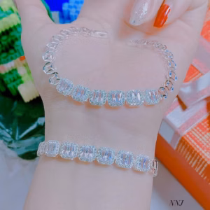 Vòng Tay Dài Đá Kim Tiền Bạc Ta Cao Cấp Có Thẻ Hóa Đơn - Thắng Giang